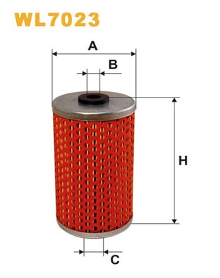 WL7023 WIX FILTERS Фільтр оливи