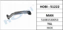 AD BRAKE VIC-438011 Гнучка труба вихлопної системи для MAN TGL; TGM