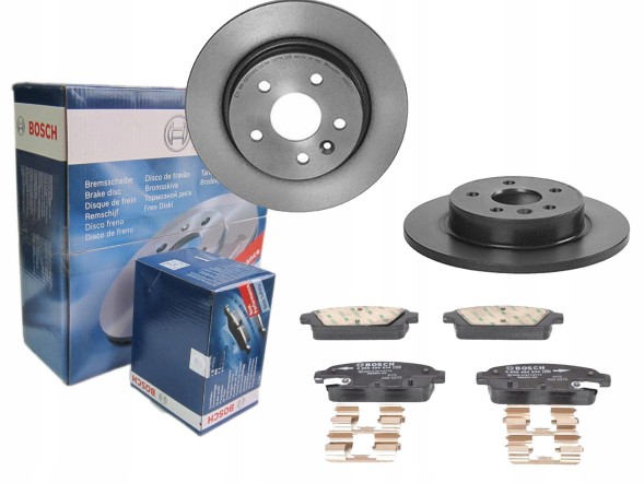 Bosch 0 986 494 643 + 0 986 479 C20 SKODA SUPERB II (3T4, 3T5) Комплект диски + колодки задні bosch skoda superb ii 2 272 мм