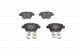 Bosch 0 986 494 643 + 0 986 479 C20 SKODA SUPERB II (3T4, 3T5) Комплект диски + колодки задні bosch skoda superb ii 2 272 мм