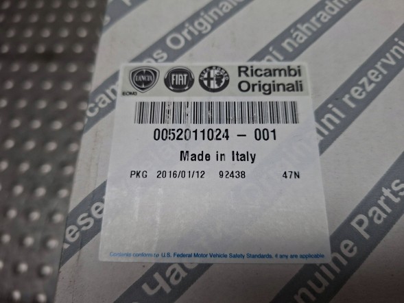 Fiat OE S26340004 КОРПУС ПАЛИВНОГО ФІЛЬТРА З ПІДІГРІВОМ UFI 52011024 FIAT 500 X 1.6MJET 2016-