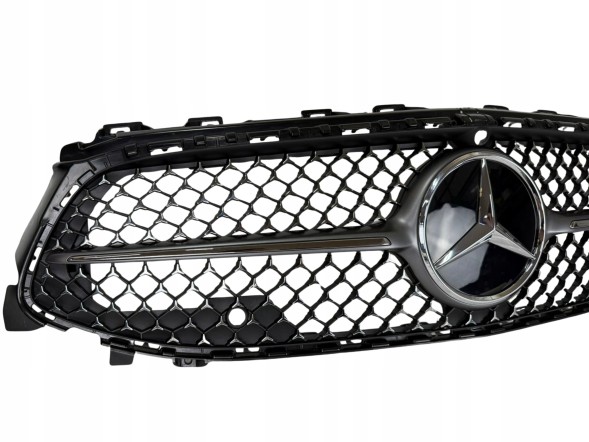 Mercedes-Benz OE GRILL MERCEDES CLA C118 LIFT AMG SZARY+CHROM Камера радіатора ГРИЛЬ Mercedes CLA W118 C118 LIFT AMG OE A1188884400 !