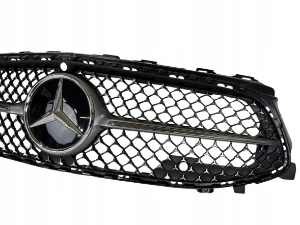 Mercedes-Benz OE GRILL MERCEDES CLA C118 LIFT AMG SZARY+CHROM Камера радіатора ГРИЛЬ Mercedes CLA W118 C118 LIFT AMG OE A1188884400 !