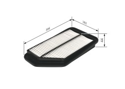 F026400160 BOSCH Фільтр повітряний