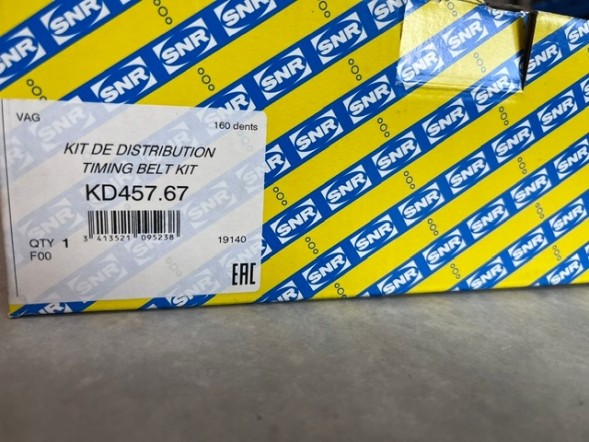 SNR KD457.67 Snr kd457.67 комплект ременя грм