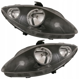 TYC 6755090E + 6755100E MHM TUNING Фара передня Seat Leon II 2 1P Toledo III 3 5P Altea 2004-2009 комплект