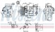 Nissens 890210 Компресор компресора кондиціонера 890210 nissens