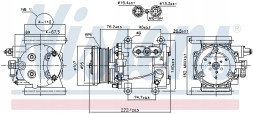 Nissens 89241 Компресор кондиціонера nissens 89241