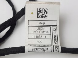 BMW OE 9832599 Електромонтаж переднього бампера BMW 6 GT G32