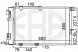 ERA 667043 Конденсатор радіатора кондиціонування повітря 667043 era