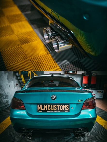 WLM Customs WLM-CH2x80 Подвійна насадка на вихлопну трубу WLMcustoms Y-подібна 2x80мм