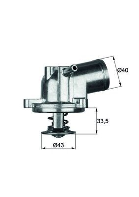 TI 21 87 MAHLE ORIGINAL Термостат