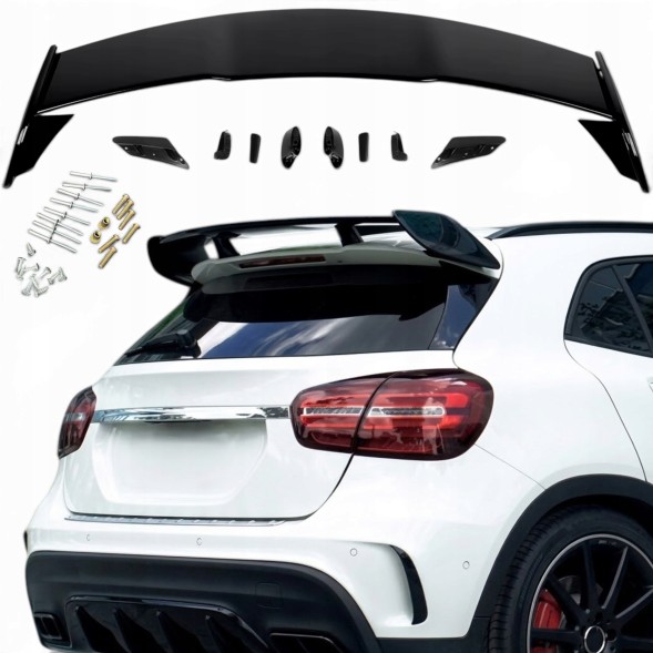 Китай Spoiler Lotka Mercedes X156 W156 Спойлер-накладка для Mercedes X156 W156 Benz Чорний Глянець AMG Стиль
