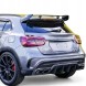 Китай Spoiler Lotka Mercedes X156 W156 Спойлер-накладка для Mercedes X156 W156 Benz Чорний Глянець AMG Стиль