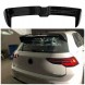 CAR S-16004-GB Спойлер для VW Golf VIII 2020- OT Style Чорний Глянець
