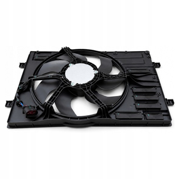 Loro DSP-9LPZ 5Q0121203AB 5Q0121203CP 5Q0959455AF 5Q0121203AA 5Q0121203DA 5Q0121203EA 5Q0959455AG 5Q0121203CT 5Q0121203CD 5Q0959455N 5Q0121203CN 5Q0121203 Вентилятор радіатора VAG MQB 1.4 1.5 TSI 2.0 TDI з рамою 5Q0121203DA