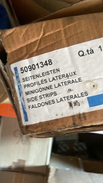 Fiat OE Накладки на пороги FIAT Grande Punto 06-17 КОМПЛЕКТ ОРИГІНАЛ 50901348