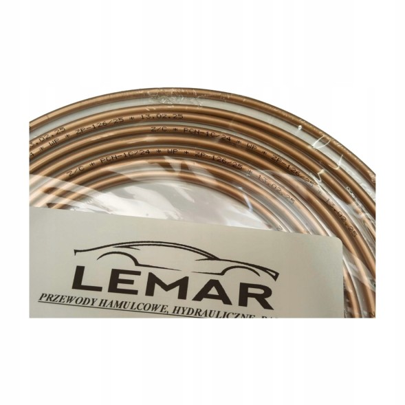 LK-LEMAR PM-R CuNi 4,75/10mb ШНУР - ТРУБА - МІДОНІКЕЛЕВА ГАЛЬМІВНА ТРУБКА fi-4,75/0,71 10mb -DIN*ISO