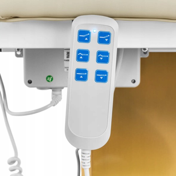 Китай WEW-SC-HP-1026013 Косметологічне крісло Physa VITERBO 150 кг SPA Масаж Тату Кремово-Золоте