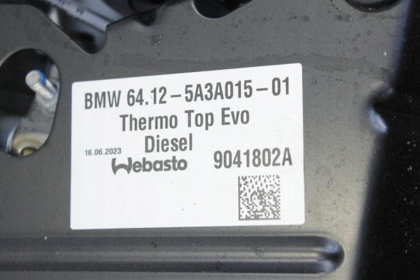 BMW OE 9361064 64129361064 5A3A015 64125A3A015 WEBASTO DIESEL THERMO TOP EVO для BMW G30 G31 G11 G14 G16 G01 G02 G05 G07