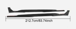 Китай Listwa boczna próg lewy CARBON AUDI RS6 C8 Perfectauto24 НОВА Бічна накладка порога ліва CARBON AUDI RS6 C8