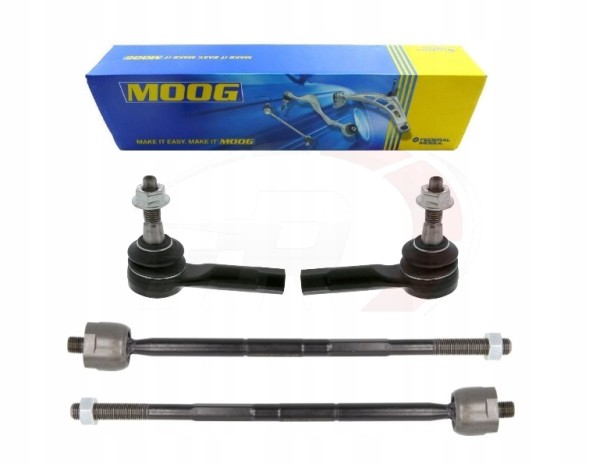 MOOG RL0418 OPEL MOKKA 2012-2019 2x Накінечник рульової тяги + рульова тяга