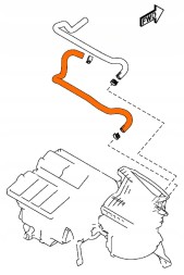 Mazda OE ТРУБА ОБІГРІВАЧА MAZDA 3 BM GHP96124Y