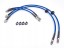 Pizza Brakes Przewody w oplocie stalowym BMW M3 G80 / M3 Competition / M3 G81 Провід у сталевому обплетенні BMW M3 G80 / M3 Competition / М3 G81