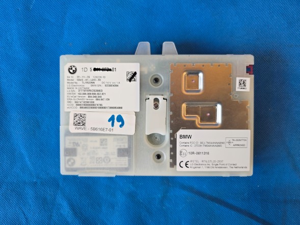 BMW OE MODUŁ TELEMATIC ATM (19) BMW G20 G26 G30 G05 G06 G12 U06 U11 5B616E7 5B418F3 NOWY ! quali21022026 ТЕЛЕМАТИЧНИЙ МОДУЛЬ ATM (19) BMW G20 G26 G30 G05 G12 U06 U11 5B616E7 5B418F3