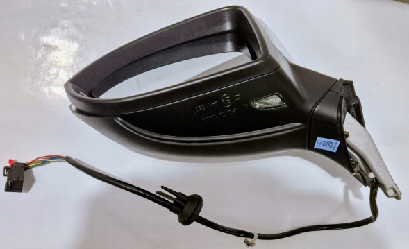 View Max 95C2514M Volkswagen GOLF 7 VII дзеркало ЛІВЕ 7 pin підсвічування LH8Z