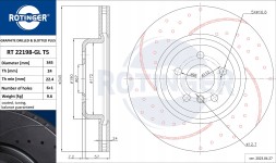 Rotinger RT 22198-GL T5 Диск rotinger rt 22198-gl т5