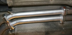 Китай 95-328 ANT BMW E60, E61 535d M57N Downpipe Патрубок DPF