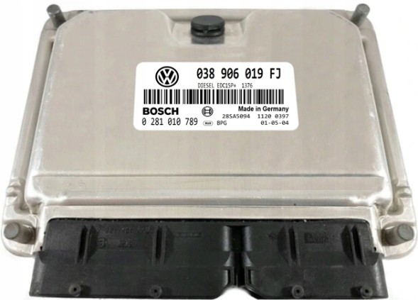 Bosch ECU SKODA OCTAVIA 038906019FJ 0281010789 IMMO OFFБлок Управління Двигуном (ECU) Skoda Octavia 038906019FJ 0281010789 IMMO OFF