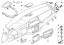 BMW OE Центральна кришка SCHWARZ BMW X5 X6 E70 E71 E72 51456967469