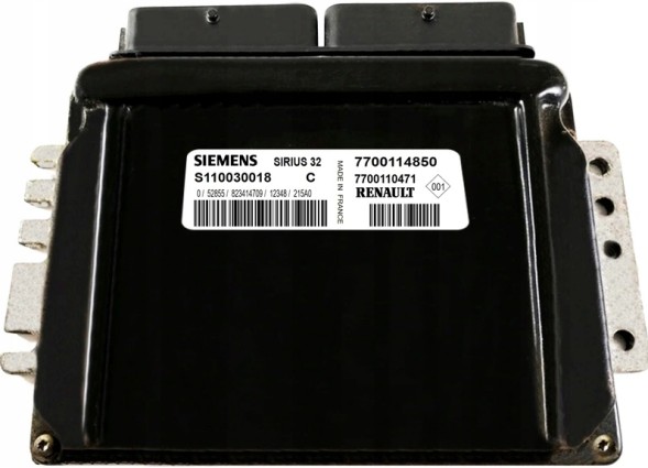 Renault OE КОМП'ЮТЕР ECU MEGANE 1.4 S110030018C 7700114850 CZYSTY