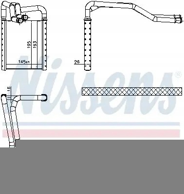 Nissens 77649 Обігрівач 77649 nissens hyundai i20 і