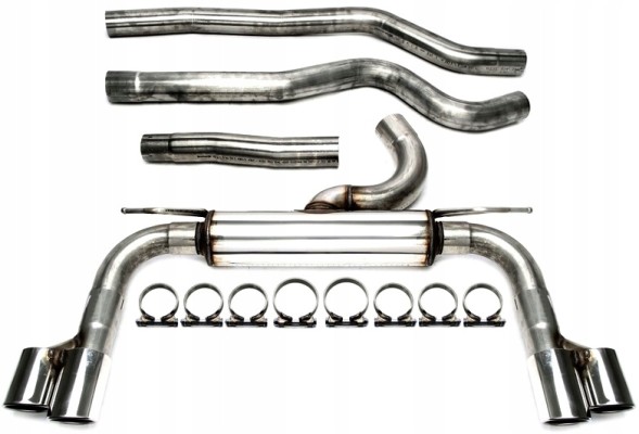 TA-Technix 02BM018-8D-3 Спортивна вихлопна система CATBACK 2х80мм TA TECHNIX BMW 4 Gran Coupe (F36)