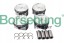 Borsehung B13576 Поршень kpl. 76.5 Fab/rap,vw jetta/polo (4 штуки) borsehung b13576