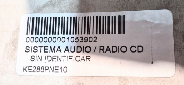 Nissan OE KE288PNE10 Автомобільне радіо Pioneer AVIC F8430BT