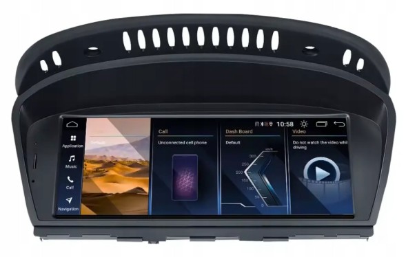 Китай EKRAN ANDROID 13 8GB RAM 665 SNAPDRAGON ЕКРАН ANDROID 13 8GB RAM SNAPDRAGON 665 ДЛЯ BMW CIC E60 E61 E90 E91 E92 E93