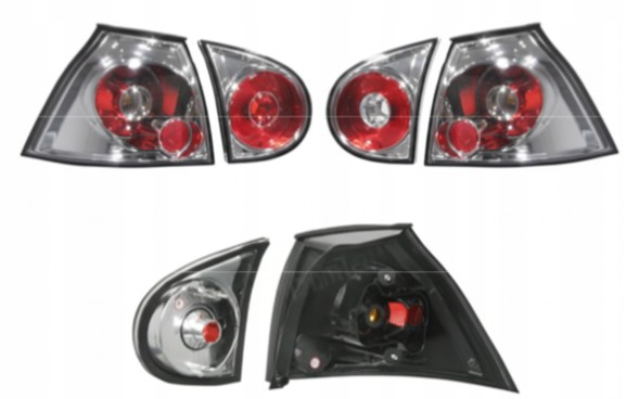 Junyan Lampa tylna lewa+prawa VOLKSWAGEN GOLF V (1K), 10.03-05.09 Задні ліхтарі лівий + правий VOLKSWAGEN GOLF V (1K) 10.03-05.09 хетчбек JUN YAN