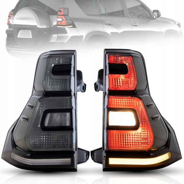 VLAND 818191-2 mhm Задні ліхтарі Vland Led Smoke Tuning Toyota Land Cruiser 150 fj150 2009-16