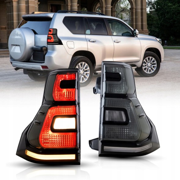 VLAND 818191-2 mhm Задні ліхтарі Vland Led Smoke Tuning Toyota Land Cruiser 150 fj150 2009-16