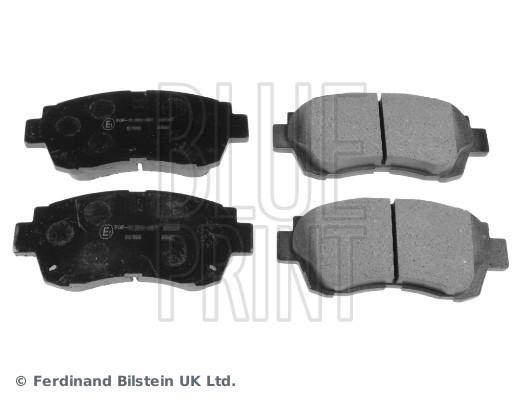 ADT34283 BLUE PRINT Комплект гальмівних колодок з 4 шт дисків