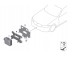 Jaguar OE uchwyt kosz ramka plastik 1271015046 RK72-9g768-ab s9d3-9g768-ab Кріплення радара LAND ROVER DISCOVERY V L462 JAGUAR X590 радар бампера