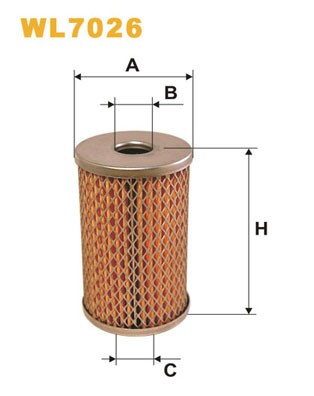 WL7026 WIX FILTERS Фільтр оливи