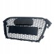 Китай ATRAPA GRILL ZDERZAKA PLASTER MIODU A4 B8,5 LIFT CZARNY POŁYSK Решітка радіатора Audi A4 B8,5 рестайлінг чорний глянець