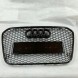 Китай AUDI A6 C7 GRIL ATRAPA CHŁODNICY PLASTER MIODU PRZE LCI 10-14 CZARNY POŁYSK Решітка радіатора Audi A6 C7 2010-2014 чорний глянець стільники