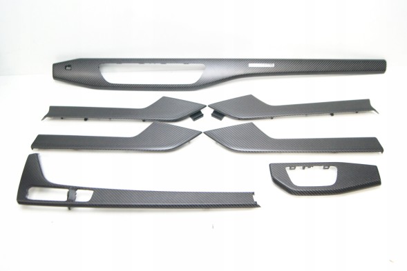 Audi OE 8W1853189AJ 8W1863969AK 8W0867419T 8W0867409AL 8W0867420T 8W0867420T 5W1853190BG AUDI A4 A5 ДЕКОРАТИВНІ МОЛДИНГИ ДЕКОР КАРБОН МАТ