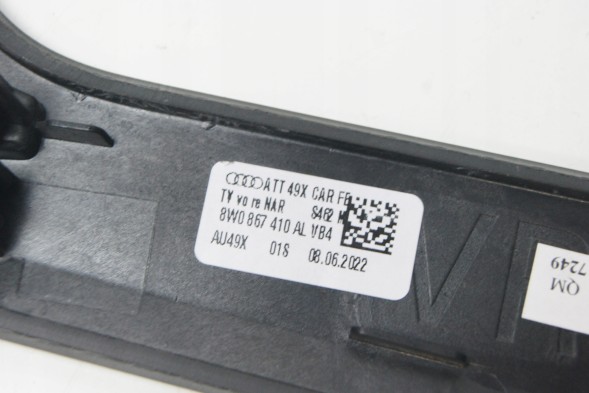 Audi OE 8W1853189AJ 8W1863969AK 8W0867419T 8W0867409AL 8W0867420T 8W0867420T 5W1853190BG AUDI A4 A5 ДЕКОРАТИВНІ МОЛДИНГИ ДЕКОР КАРБОН МАТ
